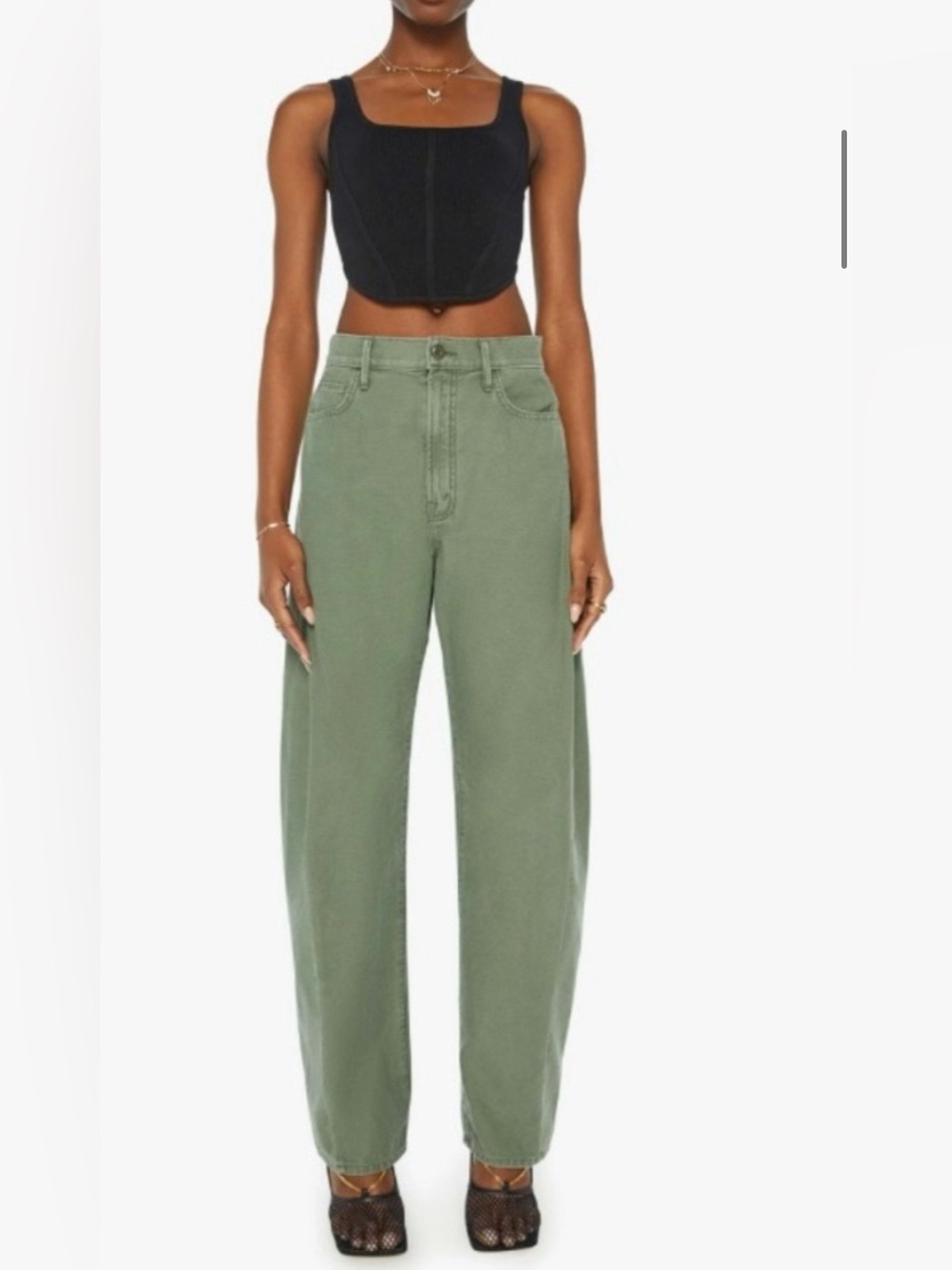 MOTHER The Full Pipe Skimp Jeans in Roger That